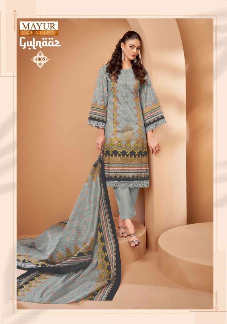 Gulnaaz Vol 1 By Mayur Cotton Printed Surat Dress Material Wholesale Market